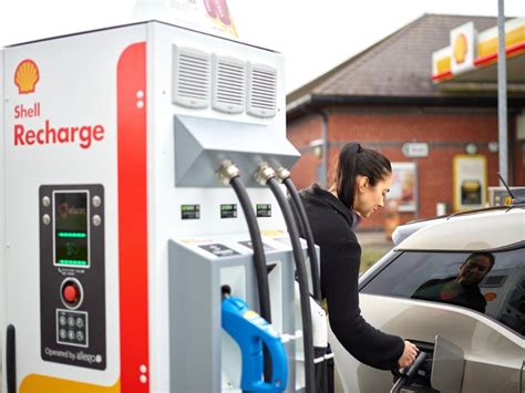 shell recharge charging station